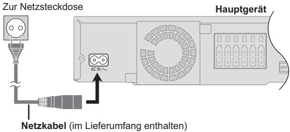 PANASONIC SC-PT470 - schritt 3 | Anschluss der Wechselstromversorgung - 1