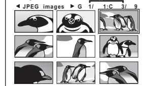 PANASONIC SC-PT470 - ■ Selezionare l'immagine del menu delle miniature JPEG - 1