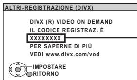 PANASONIC SC-PT470 - Visualizzare il codice di registrazione dell'unità - 1