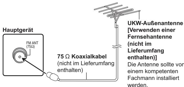 PANASONIC SC-PT470 - Verwendung einer Außenantenne (optional) - 1
