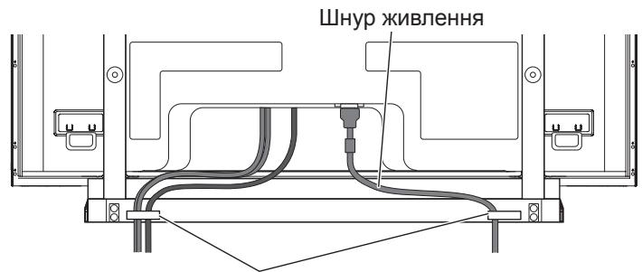 PANASONIC TY-ST65VX100 - Інструкція із закріплення кабелів - 1