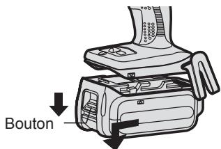 PANASONIC EY7547 - Fixation ou retrait de la batterie autonome - 2