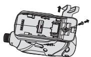 PANASONIC EY7547 - Vyölenkin käyttopuolen muuttaminen - 1