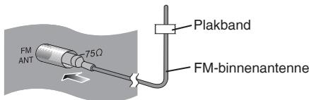 PANASONIC SC-HC30 - Sluit de FM-binnenantenne aan. - 1
