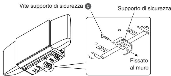 PANASONIC SC-HC30 - Installare il supporto di sicurezza. - 1