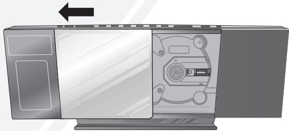 PANASONIC SC-HC30 - Een cd invoeren - 1