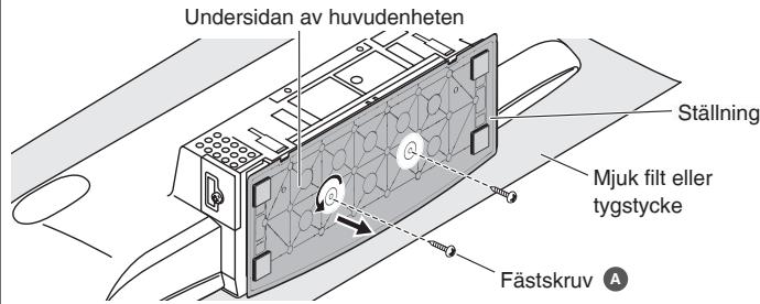 PANASONIC SC-HC30 - Ta bort ställningen frän encheten. - 1