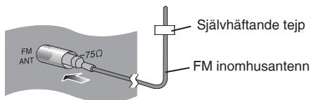 PANASONIC SC-HC30 - Anslut FM-inomhusantennen. - 1