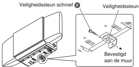 PANASONIC SC-HC30 - Installer de veiligheidssteun. - 1