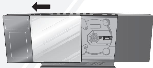 PANASONIC SC-HC30 - ■ Insertimento di un disco - 1