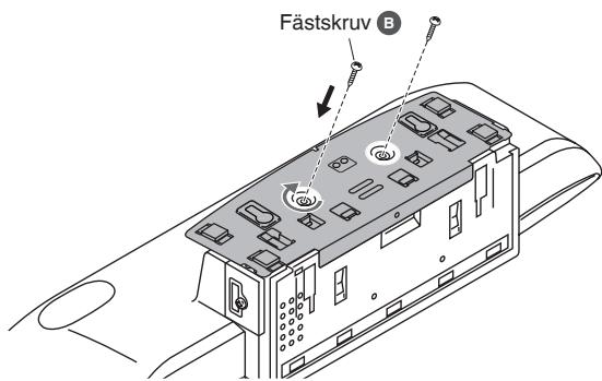 PANASONIC SC-HC30 - Montera vaggkonsolen på baksidan av encheten. - 2