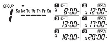 PANASONIC CZ-ESWC2 - - Copie des heures de programmation - 3