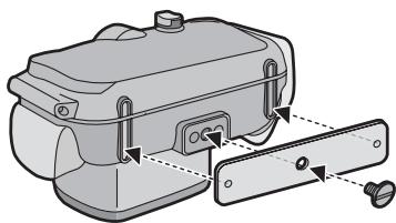 PANASONIC DMW-MCTZ5 - 如何安装加重块 - 1