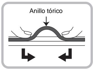 PANASONIC DMW-MCTZ5 - Afloje el anillo tórico con sus dedos para quitarlo. - 2