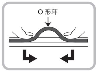 PANASONIC DMW-MCTZ5 - 用手指将 O 形环松开,然后取下。 - 2
