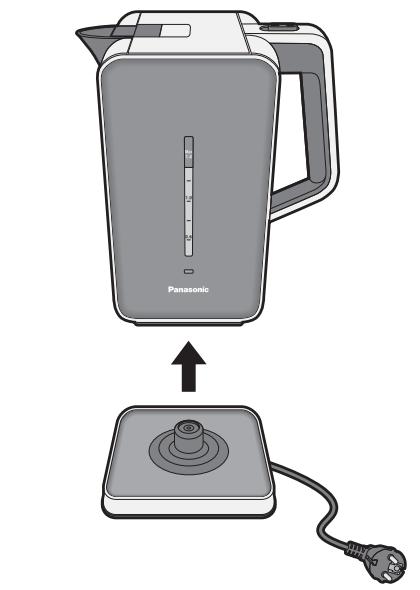 PANASONIC NC-DK1 - Remove from the power base and pour. - 1