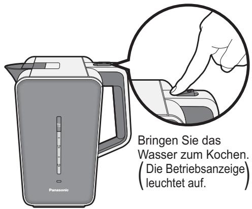 PANASONIC NC-DK1 - Schalten Sie den Netzschalter ein. (Drücken Sie „I“) - 1