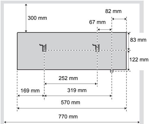 300 mm 82 mm 67 mm 83 mm 122 mm 252 mm 169 mm 319 mm 570 mm 770 mm