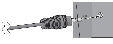 PANASONIC HCNE1EF - Branchez un périphérique musical externe (pour le mode AUX). - 1
