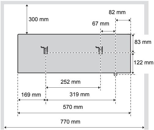 300 mm 82 mm 67 mm 83 mm 122 mm 252 mm 169 mm 319 mm 570 mm 770 mm