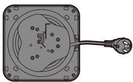 PANASONIC NC-ZK1HXE GRISE - Réglage de la longueur du cordon d'alimentation - 1