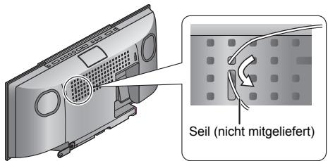 Seil (nicht mitgeliefert)