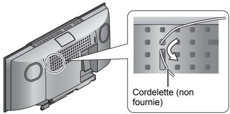 PANASONIC SC-HC38DBEG - Mesurez et marquez la position des supports de montage muraux (des deux côtés). - 5
