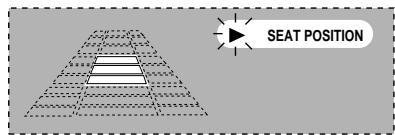 PANASONIC SCHT95GCP - Press [SEAT POSITION]. - 1