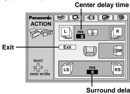 PANASONIC SCHT95GCP - DVD-V (Dolby Digital, center and surround speakers only) - 1