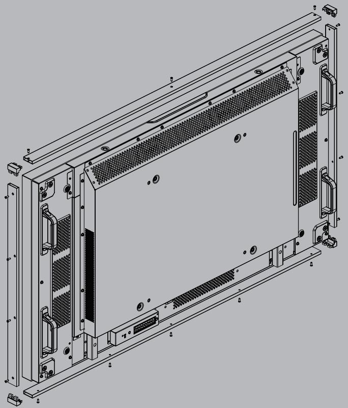 PANASONIC TY-CF55VW50 - Cover-frame Kit - 1
