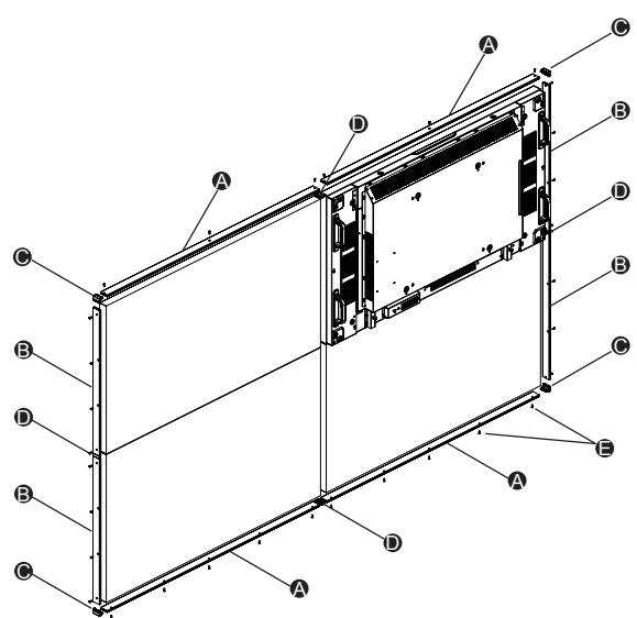 PANASONIC TY-CF55VW50 - × 2 Multiple-display Formation - 1