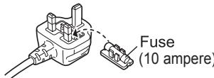 PANASONIC EH-NA65 - How to replace the fuse - 4