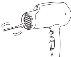 PANASONIC EH-NA65 - Maintaining the air outlet - 1