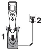 PANASONIC ER-GS60 - Recharge de la tondeuse - 1