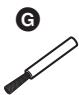 PANASONIC ER-GS60 - Identificarea parrilor componente - 6