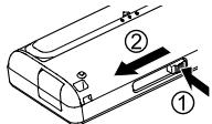 PANASONIC RR-XS450E - Caricamento della batteria - 1