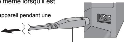 PANASONIC SC-NE1EG - Branchez le cordon d'alimentation secteur. - 1