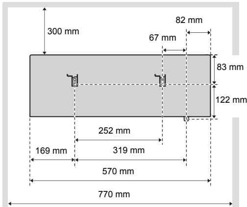 PANASONIC SC-NE1EG - Anleitung zur Wandmontage - 2