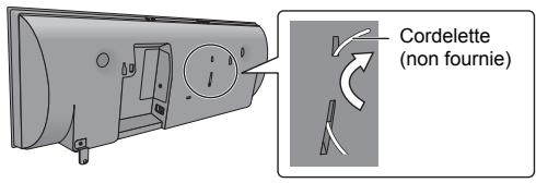 PANASONIC SC-NE1EG - Attachez la cordelette de prévention des chutes (non fournie) à cet apparéil. - 1
