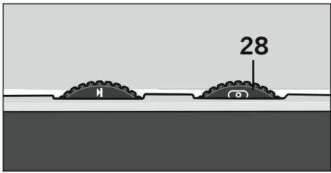 PFAFF TIPTRONIC 2020 - Molette de réglage de la position de l'aiguille - 1