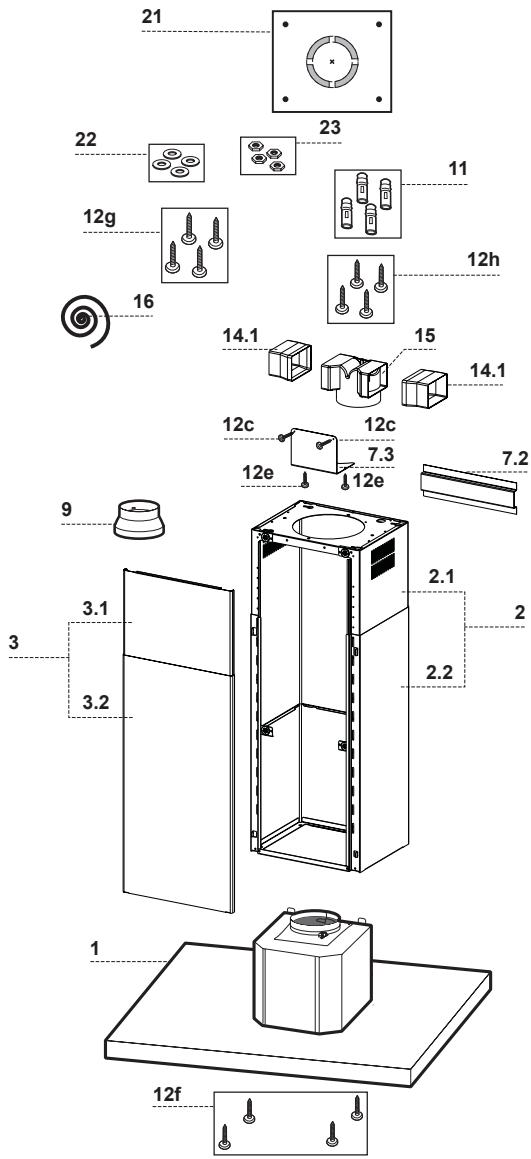 PANASONIC KHAX95XB - Inselesse KH-AX95XB - 1