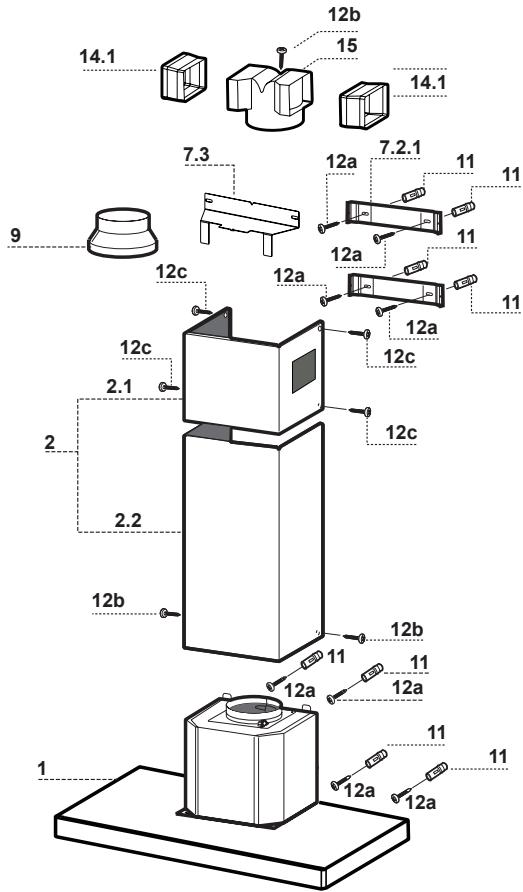 PANASONIC KHAX95XB - Wall Mounted KH-TX95GB / KH-TX65CB - 1