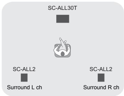 PANASONIC SC-ALL30TEG - Hinterer Surround - 1