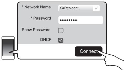 PANASONIC SC-ALL30TEG - Selezionare "Connect" per applicare le impostazioni. - 1