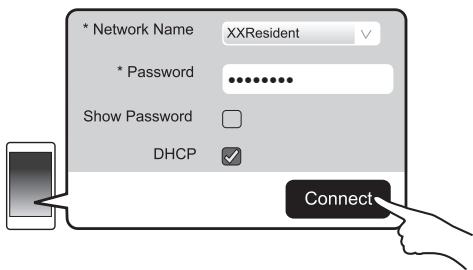PANASONIC SC-ALL30TEG - SeLECTIONE su nombre de red (SSID) yonga la contraseña. - 1