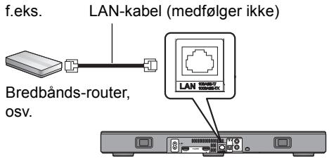 PANASONIC SC-ALL30TEG - Metode 3: Brug af et LAN-kabel - 1