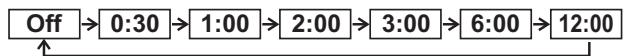 PANASONIC DMP-B200EBK - Attivare premendo [OFF TIMER]. - 1