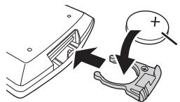PANASONIC DMP-B200EBK - ■ Inserire la batteria a bottone (in dotazione) - 2