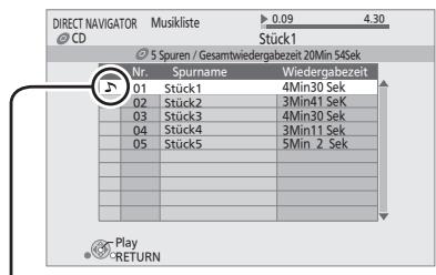 PANASONIC DMP-B200EBK - Drucken Sie [, ] , um dem Track auszuwahlen und dann [OK]. - 1