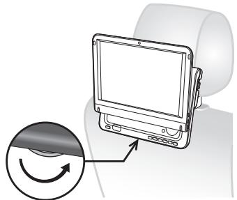 PANASONIC DMP-B200EBK - Befestigen Sie das Gerät an der Halterung. - 3